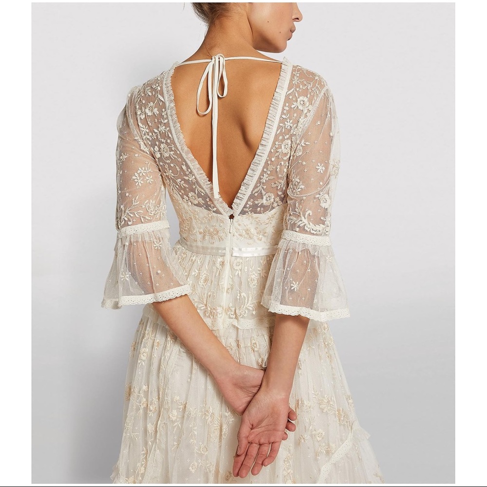 Nwt needle and thread v neck pennyflower dress